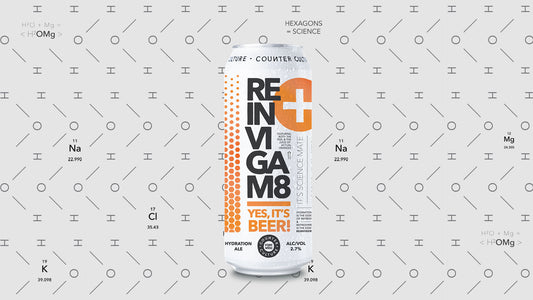 Be more betterer than your best with REINVIGAM8 Hydration Ale