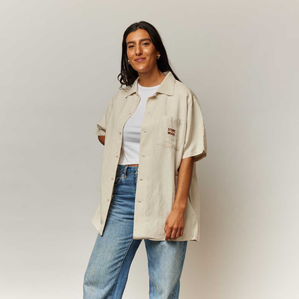 S&W Short Sleeve Linen Shirt – Stone & Wood Brewing Co