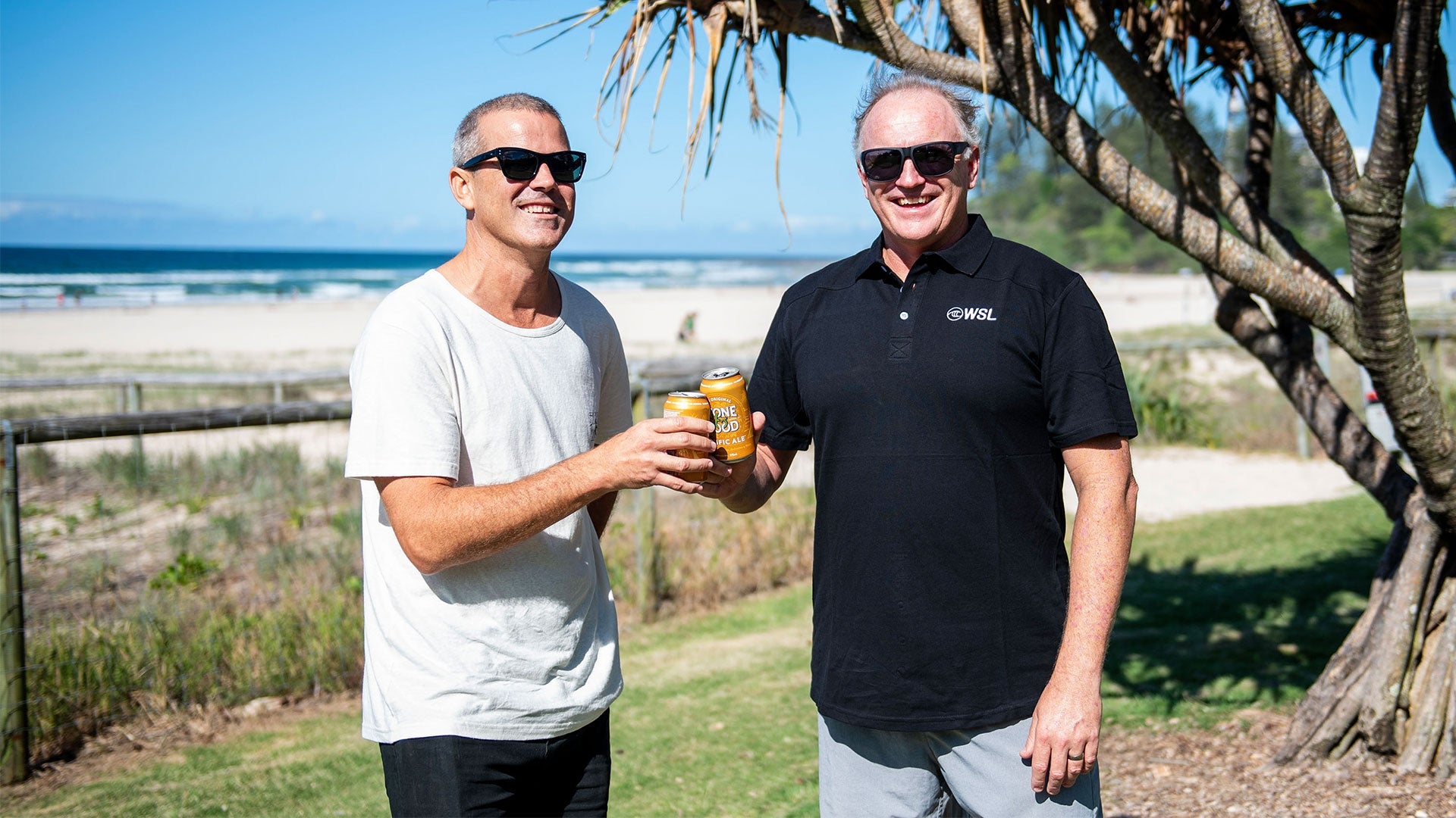 Stone & Wood is the official beer partner of the World Surf League