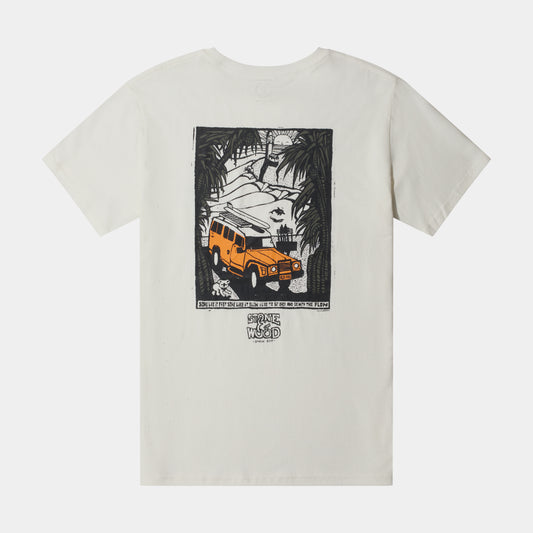 The Bay Hemp Short Sleeve Tee - White