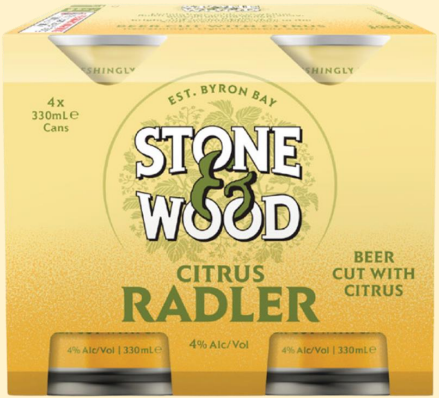 Citrus Radler 4 Pack Cans